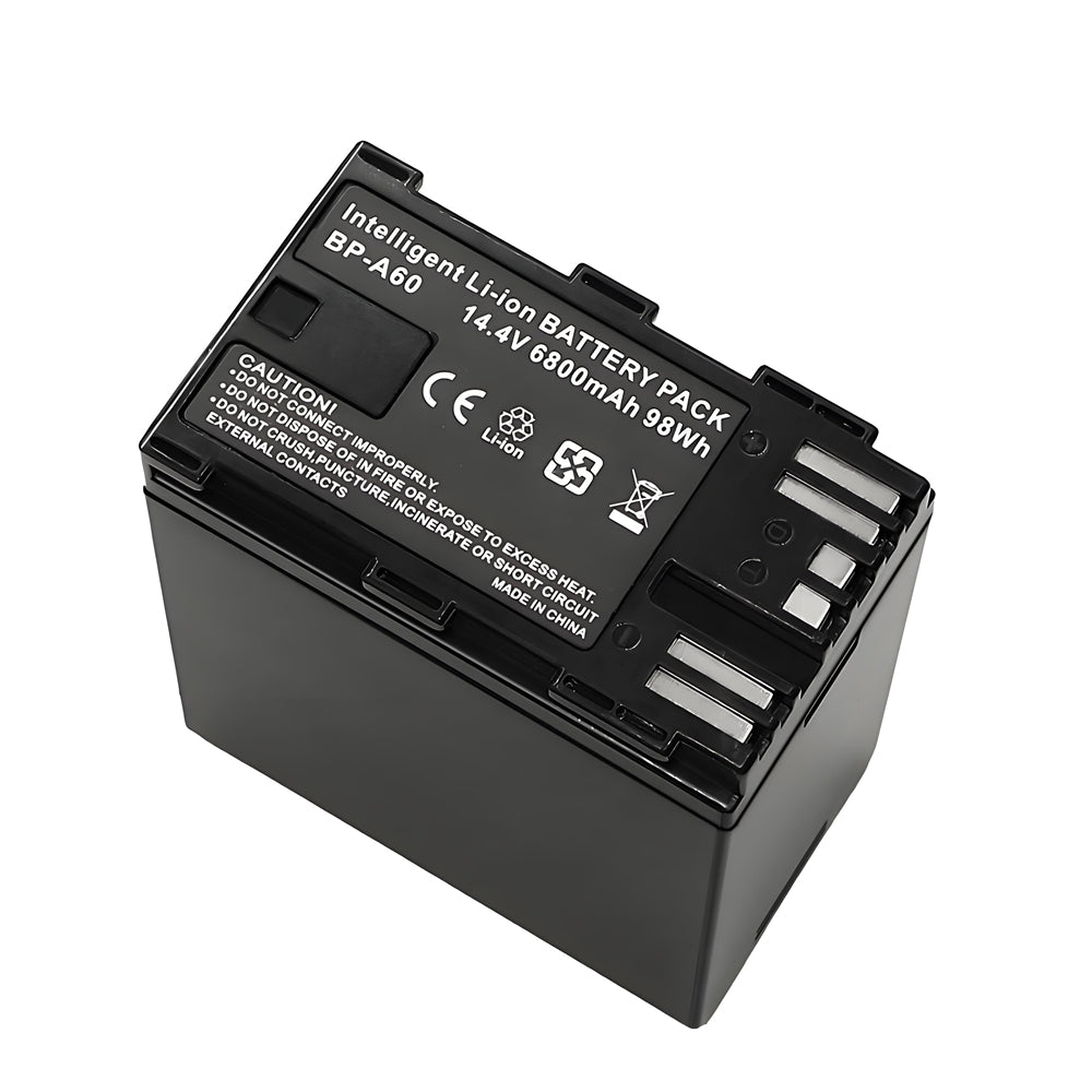 For Canon BP-A60 Battery EOS C200 EOS C700 XF605 6800mAh Camera Batteries