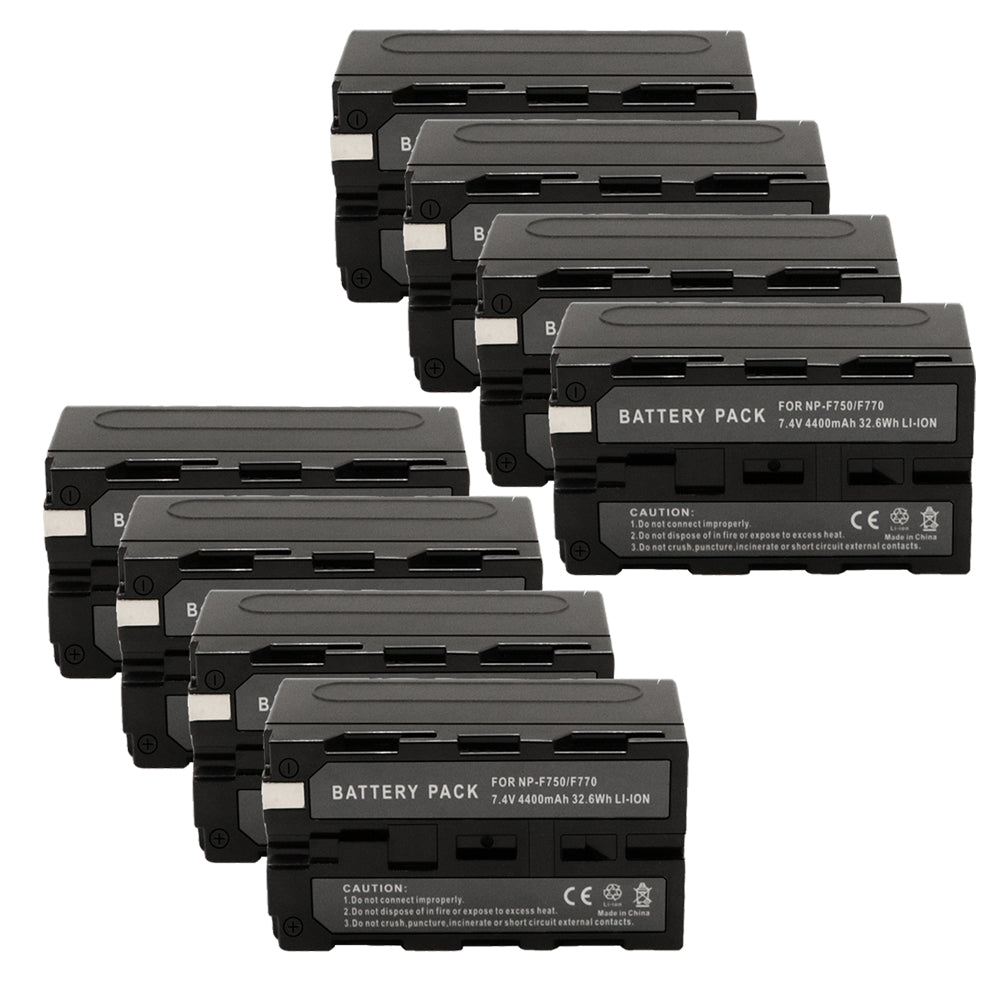 For Sony NP-F750 Battery CCD-TRV215 CCD-TR917 CCD-TR315 HDR-FX1000 4400mAh Camera Batteries