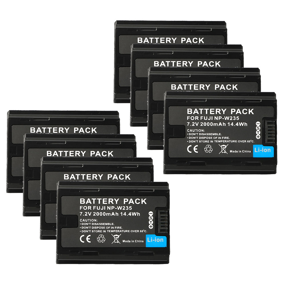 For Fujifilm NP-W235 Rechargeable Lithium-Ion Battery 2000mAh Camera Batteries