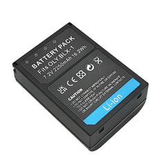 For Olympus BLX-1 Battery OM-1 OM-1 Mark II 2250mAh Camera Batteries