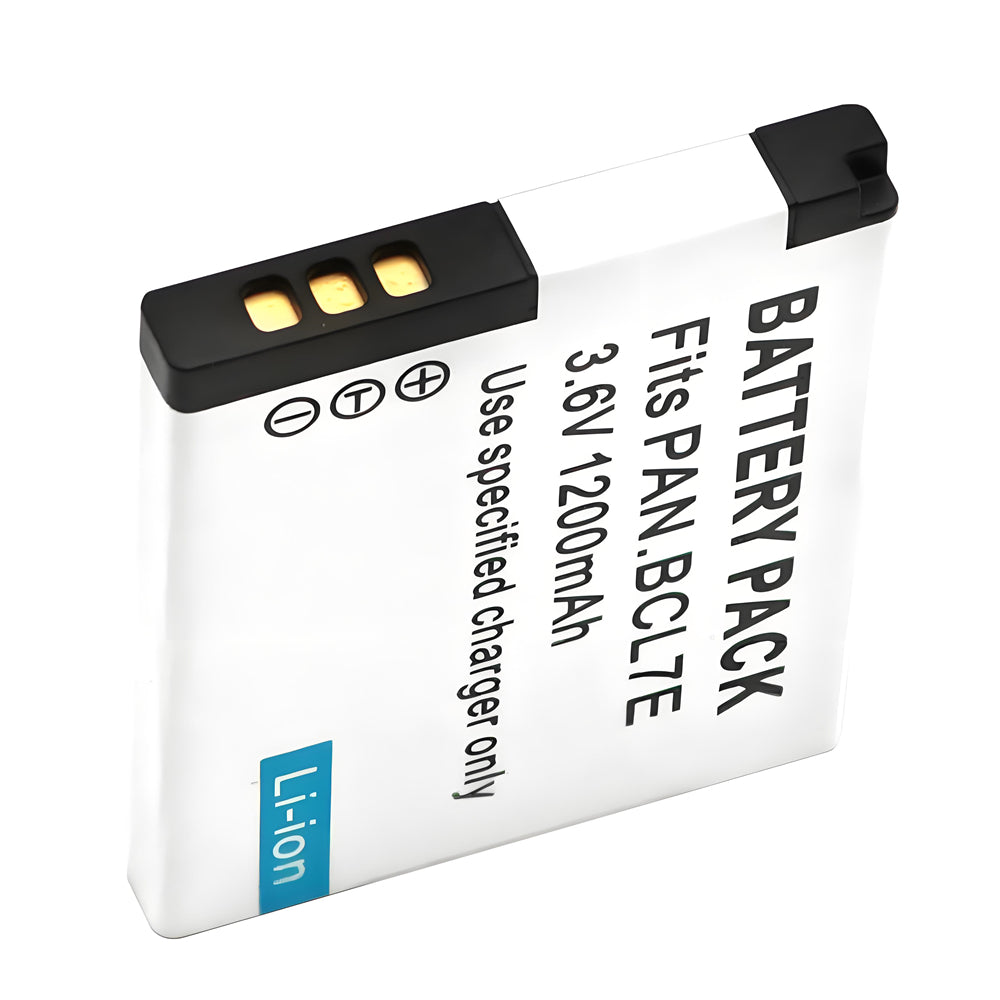 For Panasonic DMW-BCL7E Battery Lumix DMC-F5, DMC-FH10, DMC-FS50 1200mAh Camera Batteries