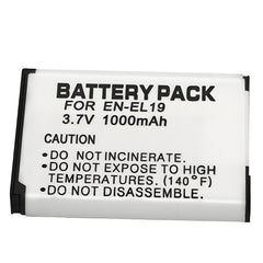 For Sony NP-BJ1 Nikon EN-EL19 Battery DSC-RX0 DSCR0 Coolpix S6700 1000mAh Camera Batteries