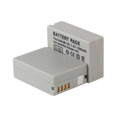 Canon NB-10L Rechargeable Lithium-Ion Battery + Charger for SX40 HS Digital Camera XTNB10L 1550mAh Lithium Ion Replacement Battery for Canon NB-10L
