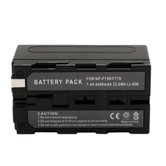 NP-F750 Battery (2-Pack/4400mAh) and USB Charger for Sony NP-F550 F570 F750 F770 F960 F970 Battery Sony CCD-TRV215 CCD-TR917 CCD-TR315 HDR-FX1000 HDR-FX7 HVR-V1U HVR-Z7U HVR-Z5U