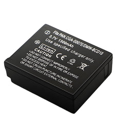 For Panasonic CGA-S007 Battery DMC-TZ1, DMC-TZ2, DMC-TZ3, DMC-TZ4, DMC-TZ5, DMC-TZ11 1300mAh Camera Batteries