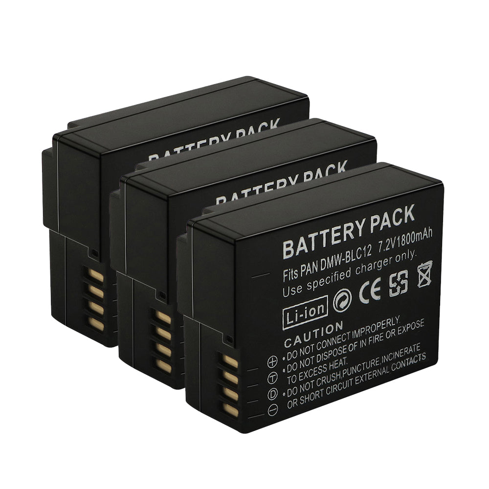 For Leica Camera Battery BP-DC12 7.2V 1800mAh Batteries