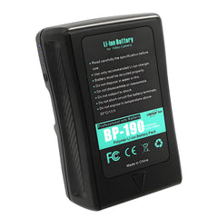 For Sony BP-190W Battery Broadcast Camera V-Mount V-Mount / V-Lock Battery BP-65H 13400mAh Camera Batteries