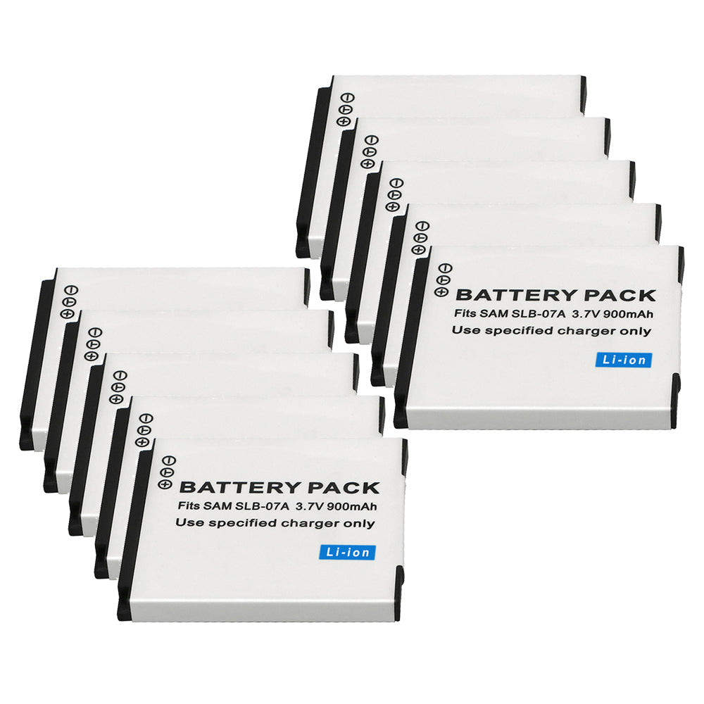 For Samsung SLB-07A SLB07A Battery PL150 PL151 ST45 ST50 ST500 ST550 ST560 900mAh Camera Batteries