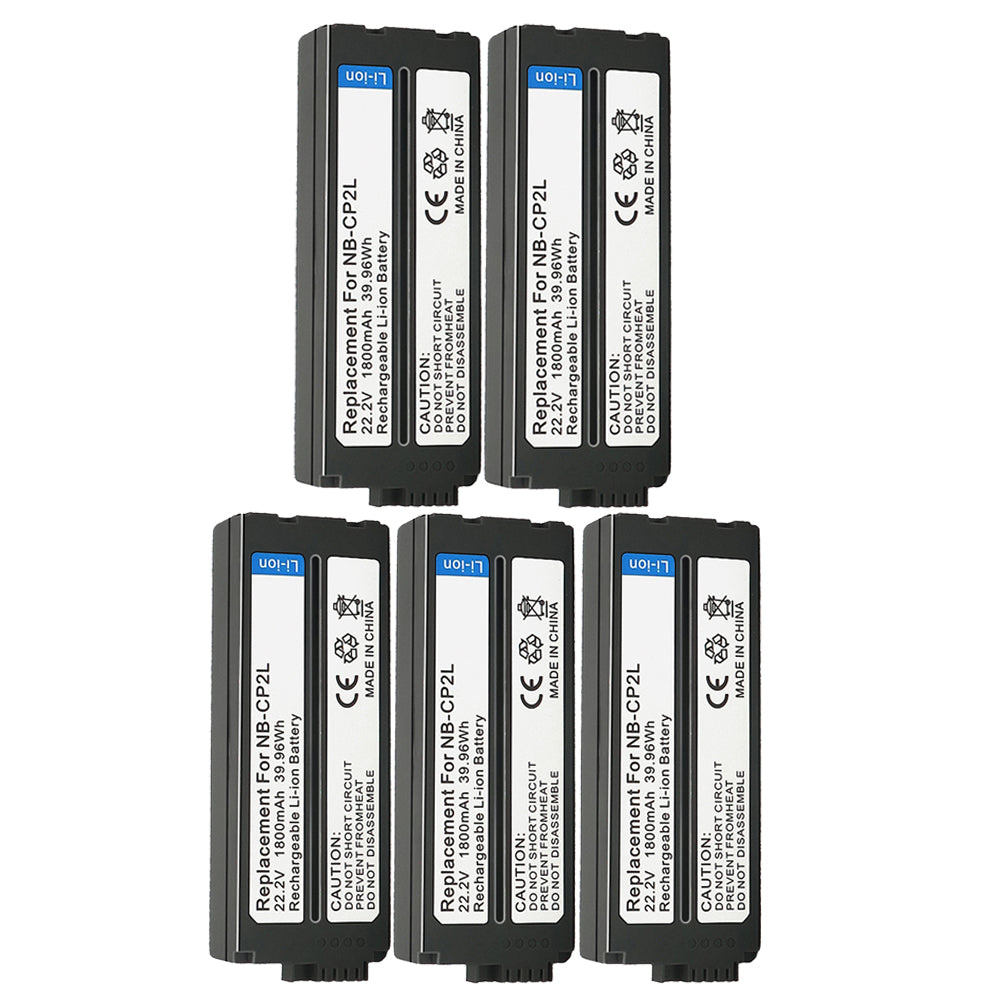For Canon NB-CP2L Battery SELPHY CP100 HP Photosmart A716 Printer 1800mAh Camera Batteries