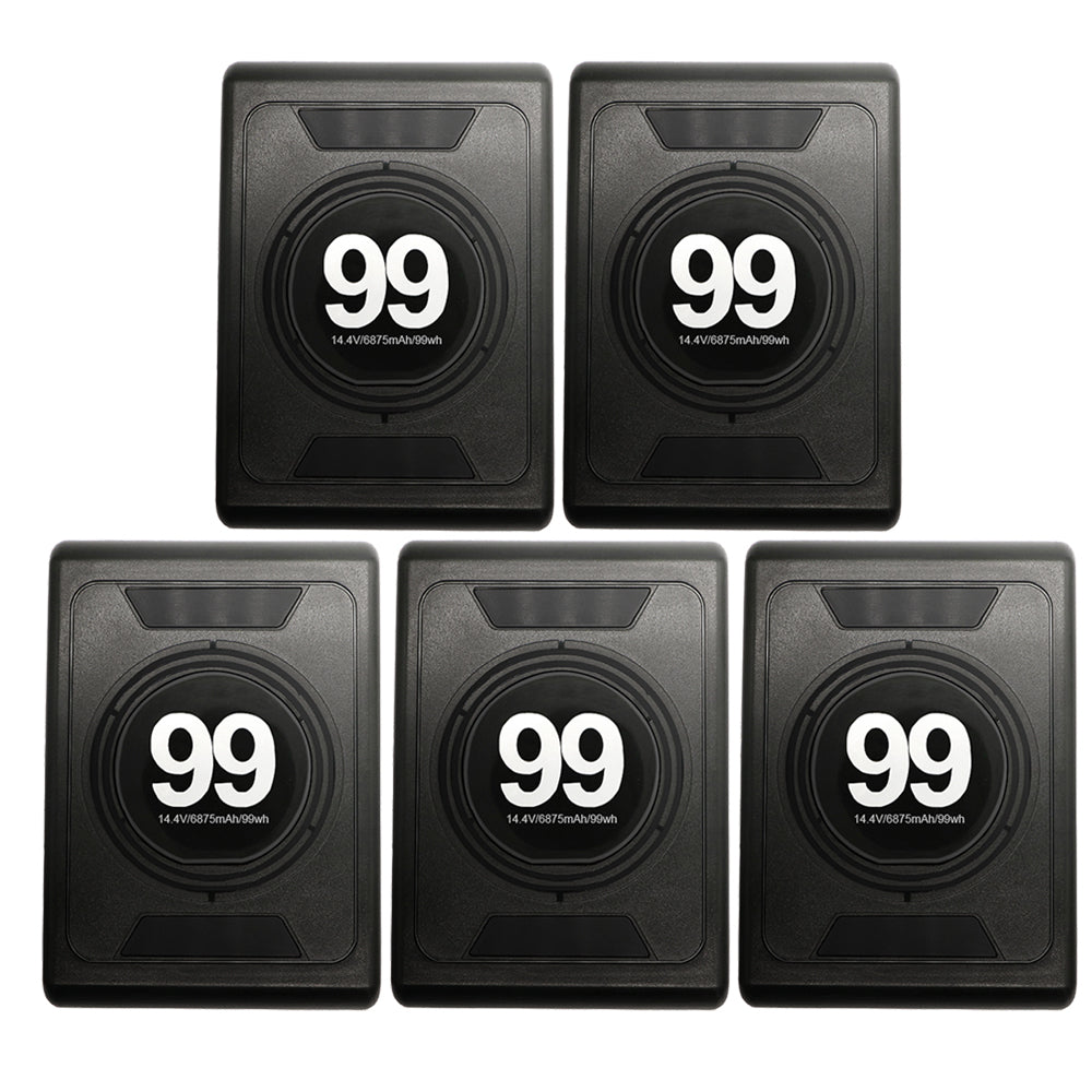 For Sony BP-99W Battery Moman Power99 Grey V-Lock Dual D-TAP&USB 10200mAh Camera Batteries