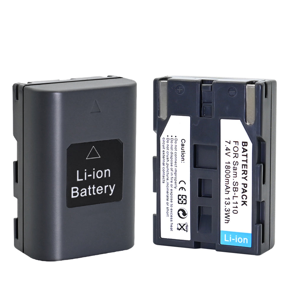 For Samsung SB-L110 SB-LS110 Battery SC-D130 SC-D180 SC-D190 SC-D20 SC-D21 SC-D22 1800mAh Camera Batteries