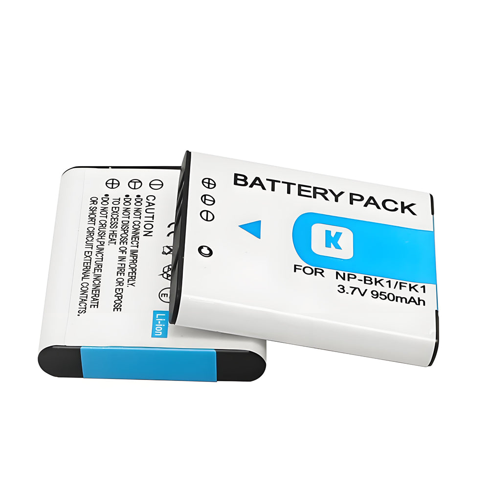 For Sony NP-BK1/NP-FK1 Battery Bloggie MHS-CM5 Cyber-shot DSC-S750 950mAh Camera Batteries