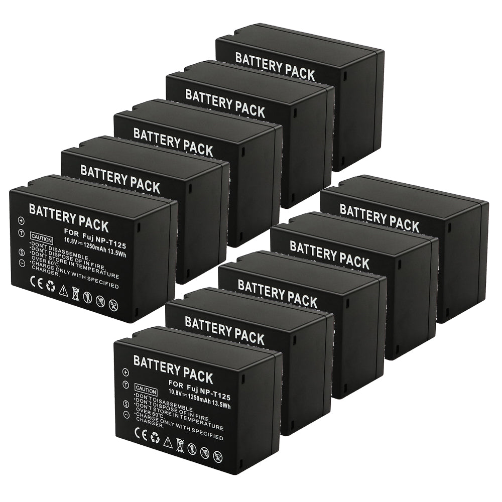 NP-T125 Battery for Fujifilm GFX 50S, GFX50S 1250mAh Camera Batteries