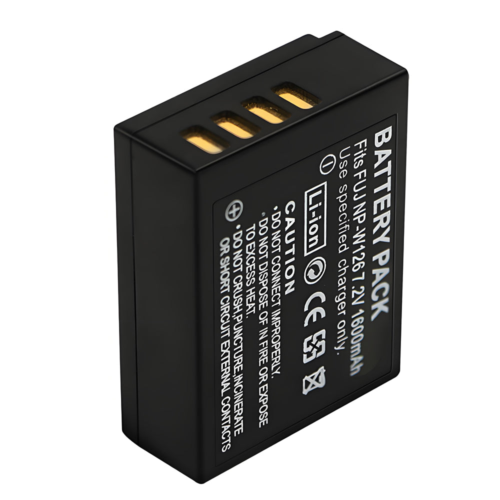 For Fujifilm NP-W126 Battery FinePix HS33EXR, HS50EXR, X-T100 Camera Batteries