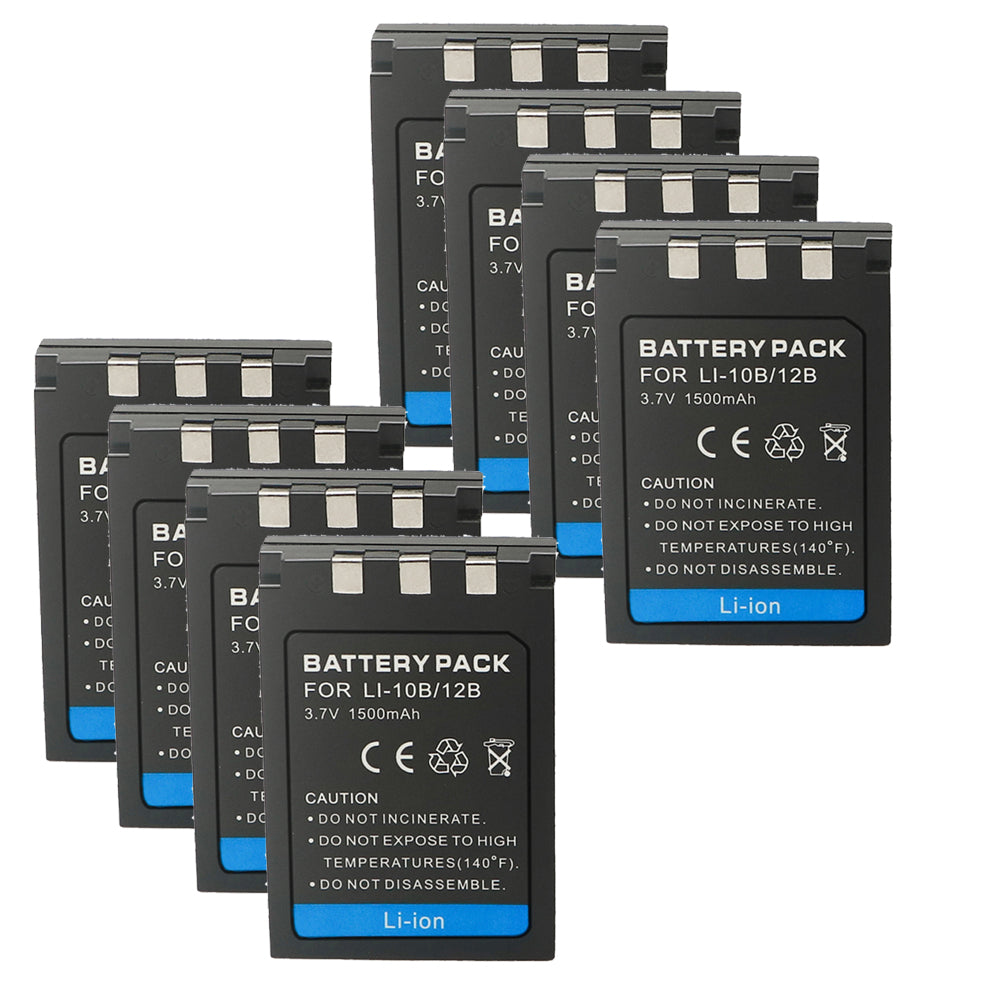 For Olympus Li-10B/12B 500mAh Battery MJU: 10, 15, Batteries