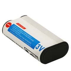 CRV3 Battery 2-Pack for Pentax *ist D, *ist D2, *ist DL, *ist DS, *ist DS2, DigiBino 100, Optio 230, Optio 30, Optio 330GS, Optio 33L, Optio 33LF, Optio 33WR, Optio 43WR, Optio 540, Optio S30, Optio S40, Optio S60, K100D Digital SLR, K110D Digital SLR