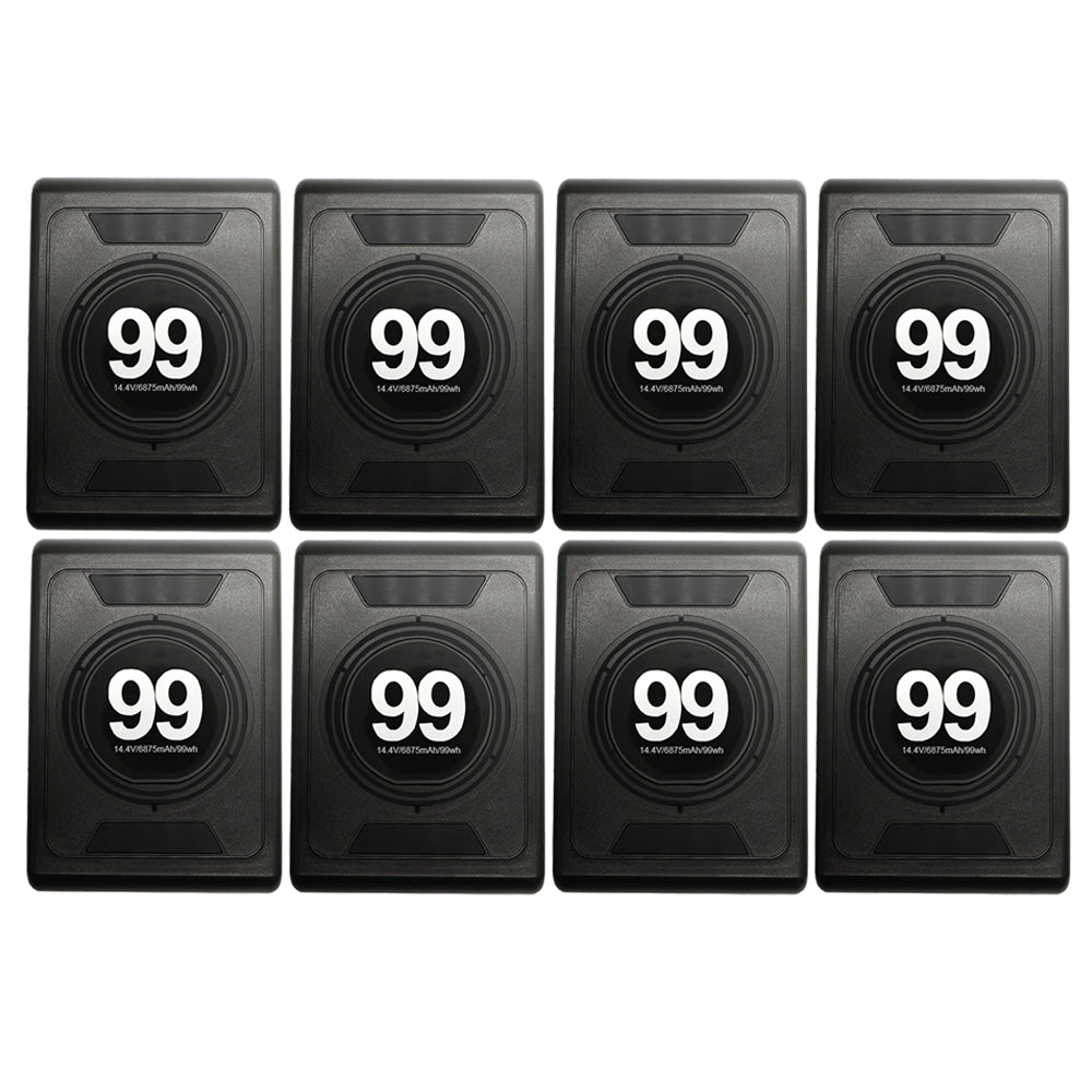 For Sony BP-99W Battery Moman Power99 Grey V-Lock Dual D-TAP&USB 10200mAh Camera Batteries