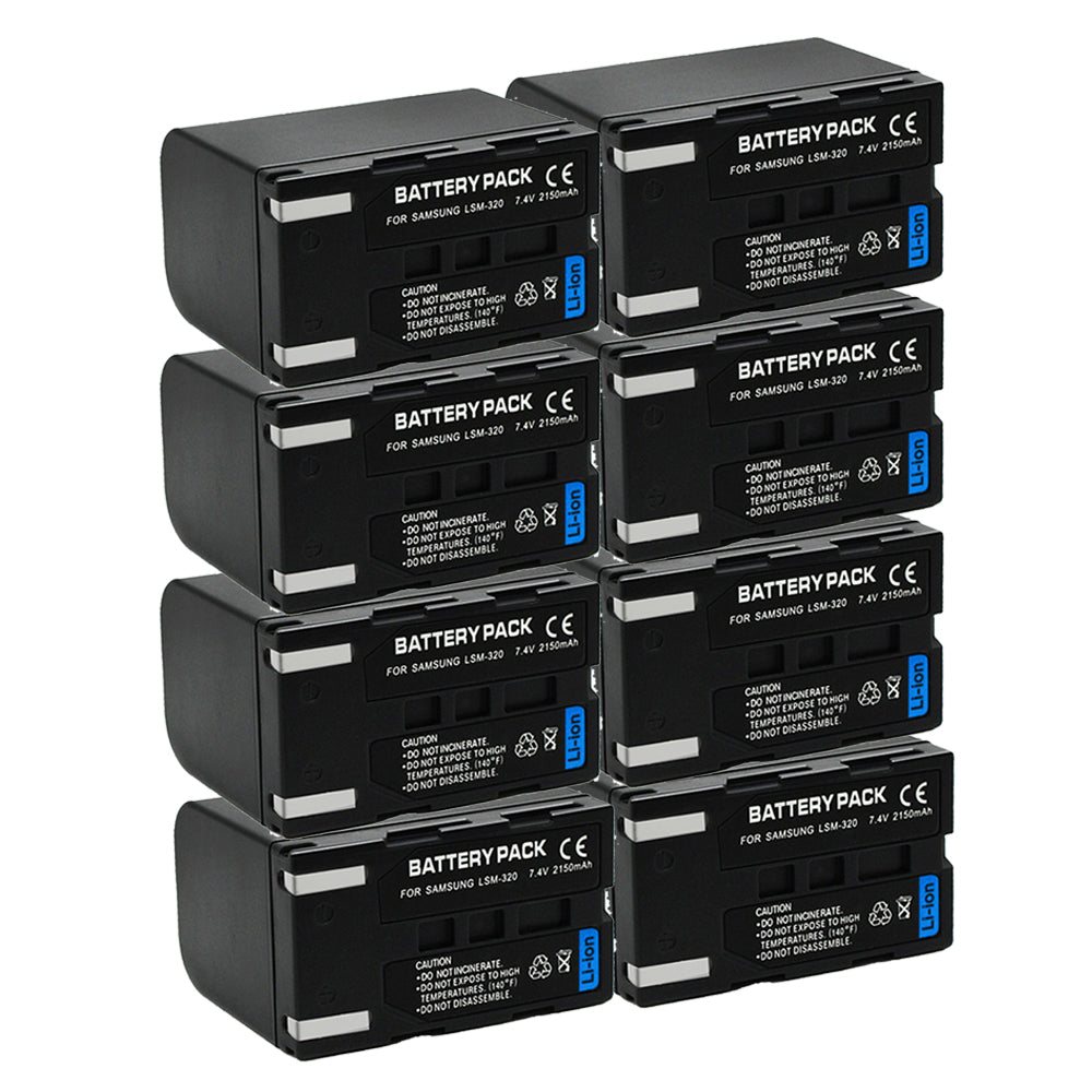 For Samsung SB-LSM320 Battery  SC-D263 SC-D351 SC-D352 SC-D353 SC-D354 2150mAh Camera Batteries