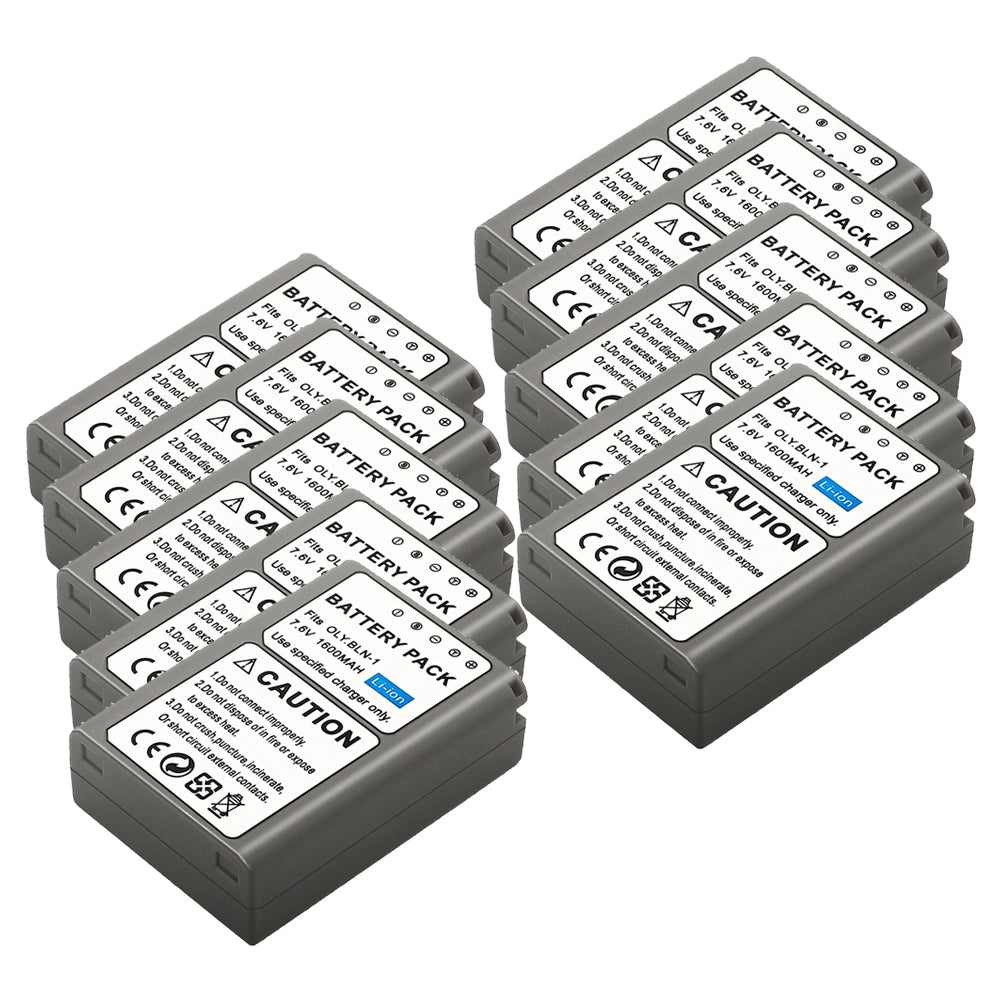 For Olympus BLN-1 Battery M-D E-M1 1600mAh Camera Batteries