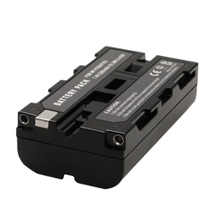 NP-F550 Battery 2-Pack and Wall Charger for Sony NP F550, F530, F970, F960, F770, F750, F330, CCD-SC55, TR516, TR716, TR818, TR910, TR917 Camera, CN-160, CN-216 LED Video Light (2200mAh)