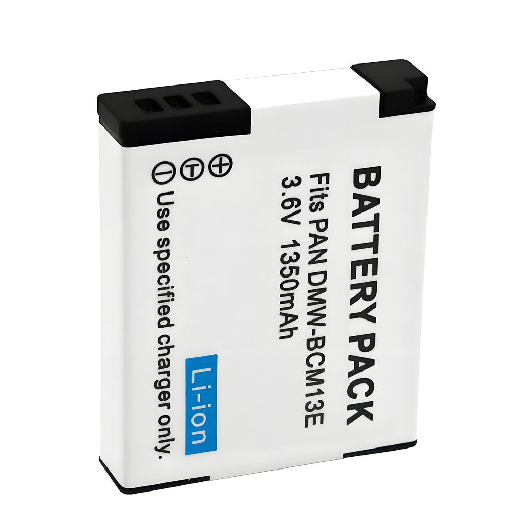 For Panasonic DMW-BCM13 Battery DMW-BCM13E, DMW-BCM13PP VSK0800 1350mAh Camera Batteries