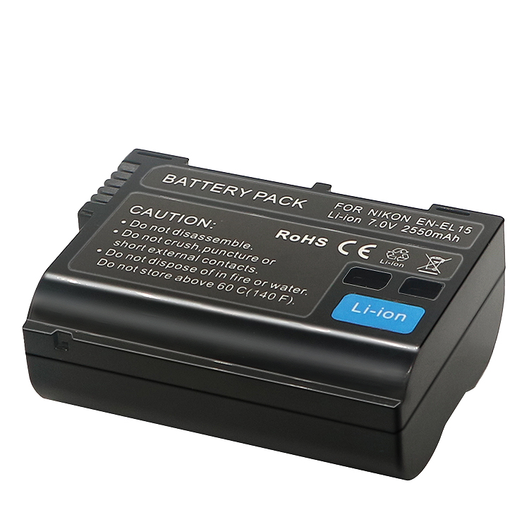 EN-EL15 /EL15a/EL15b/EL15c Batteries 2-Pack and USB Charger Compatible with Nikon Z6 Z7 D750 D850 D7000 D7100 D7200 D7500 D500 D600 D610 D780 D800 D800e D810 D810a Cameras