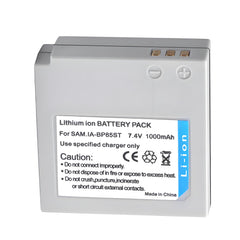 For Samsung IA-BP85ST Battery HMX-H100,HMX-H104,HMX-H105,HMX-H106,HMX-H1000,HMX-H1052 1000mAh Camera Batteries