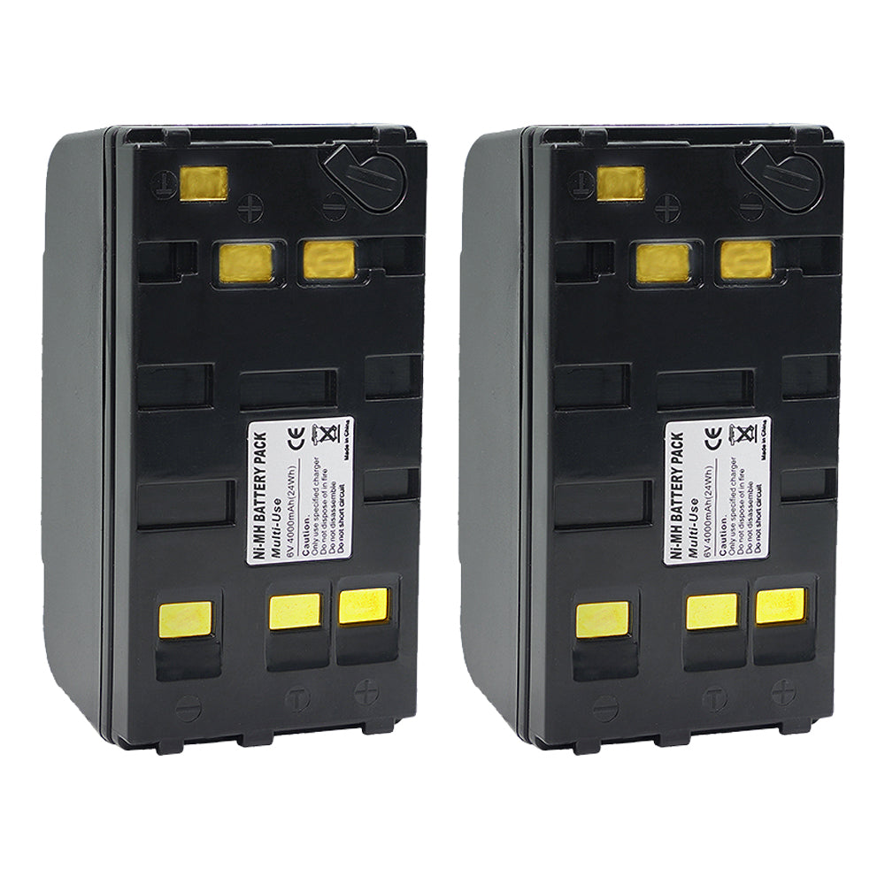 For Sanyo Camera Battery NP-66, NP-66H 6.0V 4000mAh Batteries