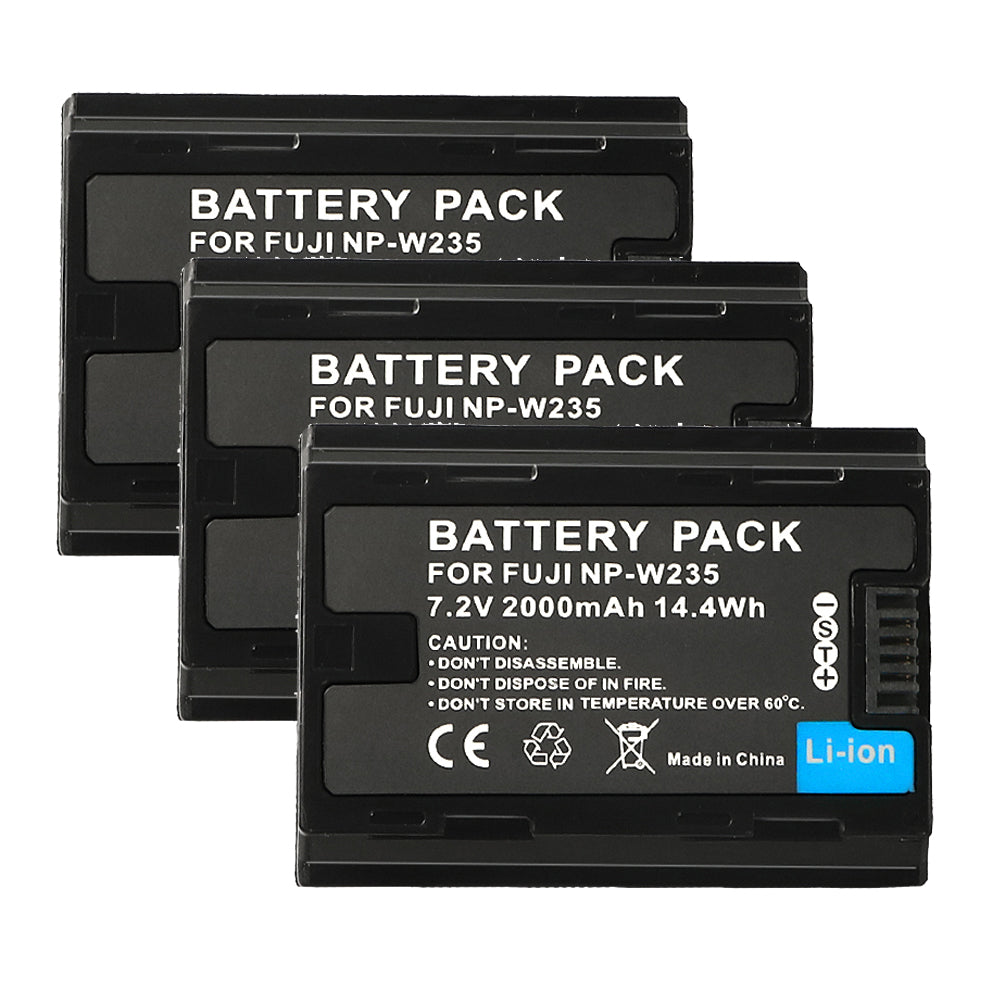For Fujifilm NP-W235 Rechargeable Lithium-Ion Battery 2000mAh Camera Batteries