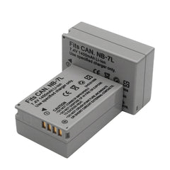 NB-7L 7.4V 1400mAh Li-ion Battery and Charger  Replacement for Canon PowerShot G10, PowerShot G10 IS, PowerShot G10IS, PowerShot G11, PowerShot G12, PowerShot SX30 IS, PowerShot SX30IS Digital Cameras