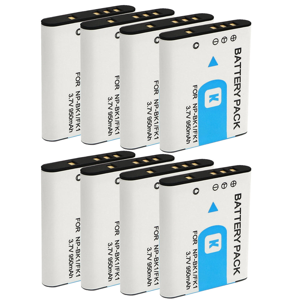 For Sony NP-BK1/NP-FK1 Battery Bloggie MHS-CM5 Cyber-shot DSC-S750 950mAh Camera Batteries