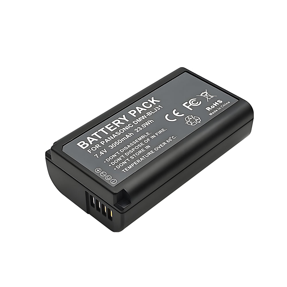 For Panasonic DMW-BLJ31 Battery Lumix DC-S1, DC-S1H, S1R, DMW-BGS1R 3050mAh Digital Camera Batteries