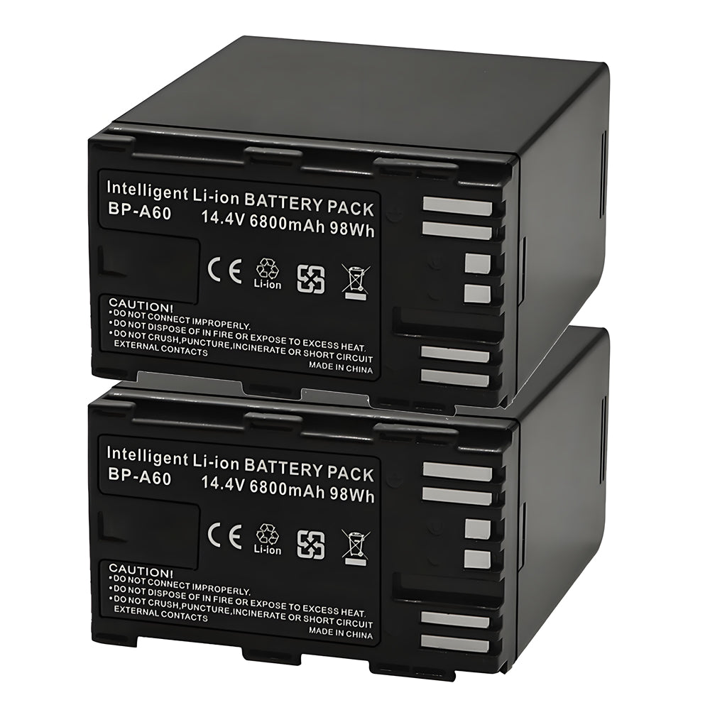 For Canon BP-A60 Battery EOS C200 EOS C700 XF605 6800mAh Camera Batteries