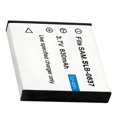 For Samsung SLB-0837 Battery Digimax i6 Digimax L50 Digimax L60 Digimax L73 Digimax L80 830mAh Camera Batteries