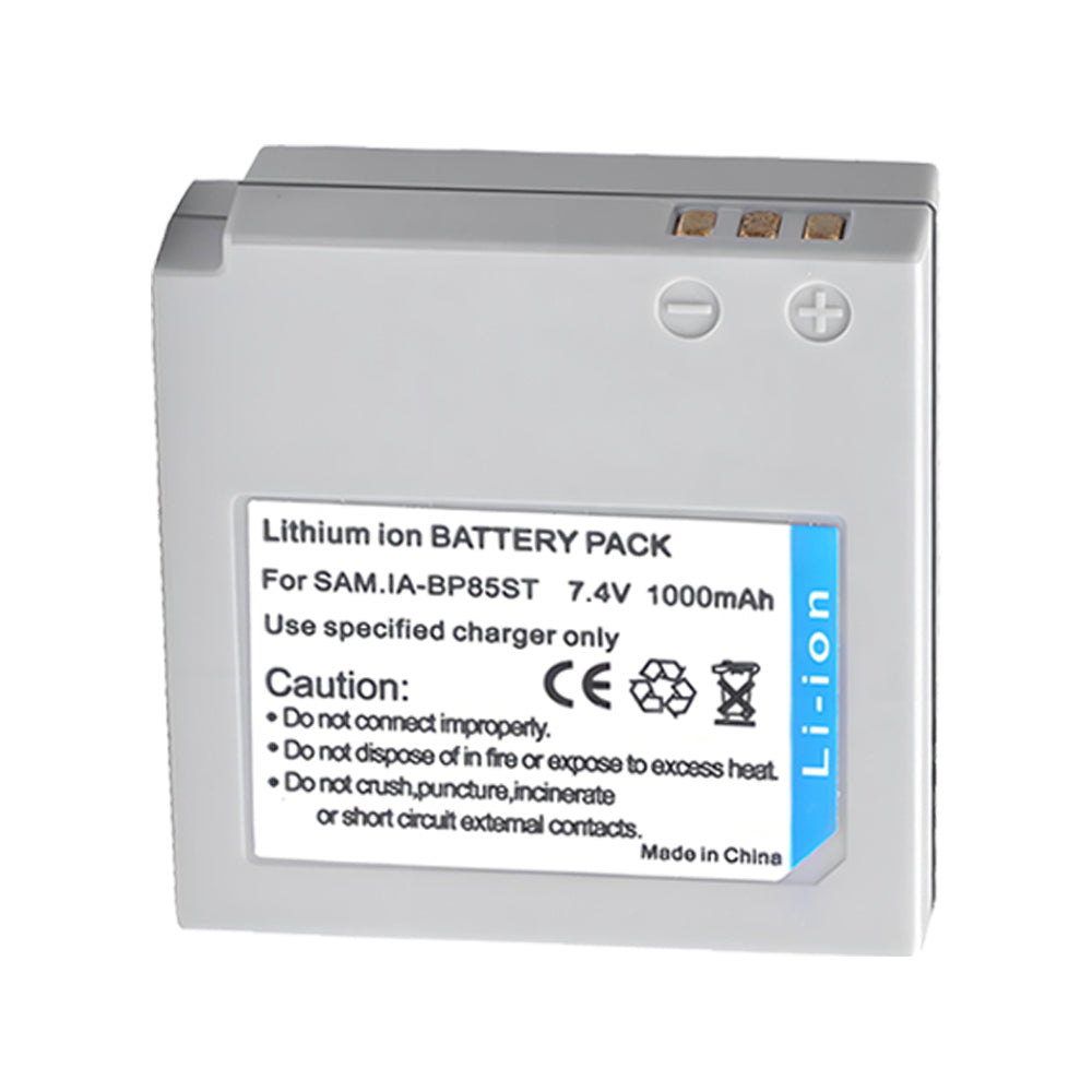 For Samsung IA-BP85ST Battery HMX-H100,HMX-H104,HMX-H105,HMX-H106,HMX-H1000,HMX-H1052 1000mAh Camera Batteries
