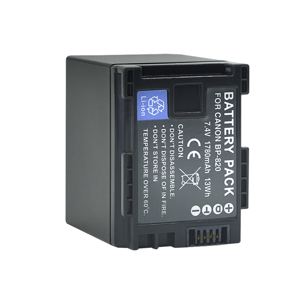 For Canon BP-820 Battery XA10 VIXIA HF G21 XF400 1780mAh Camera Batteries