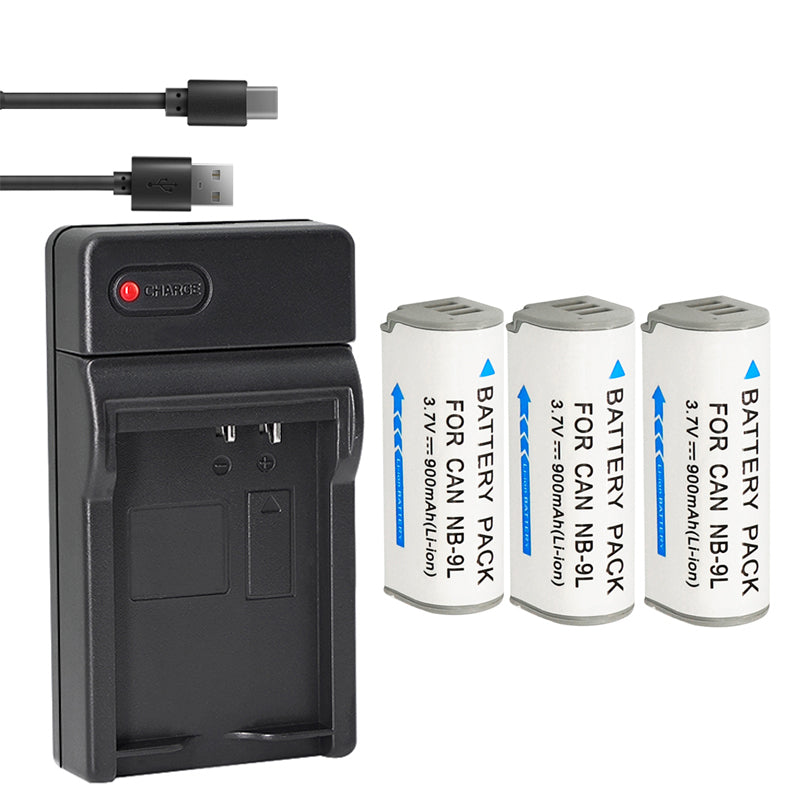 Battery and Charger  for NB-9L NB9L IXUS 1000 1100 500 510 IXY 50S 51S IXY 1 IXY 3 Shot ELPH 510 520 530 N N2 SD4500 Is HS Camera